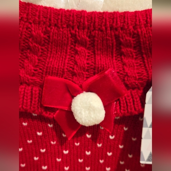 NWT Tahari Baby Christmas dress and tights - Picture 4 of 5